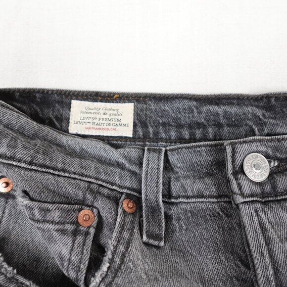 Levi's Premium 501 Jeans Women's 27x26 (29x26 Actual) High Rise Straight Leg - Picture 3 of 13